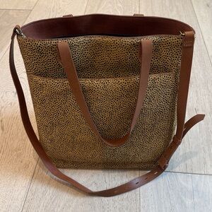 Madewell calf hair Tote Bag